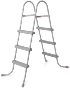 Bestway 58334E is the best above ground pool ladder for heavy people