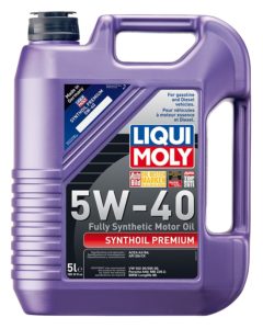 Liqui Moly 2041 Premium 5W-40 Synthetic Motor Oil