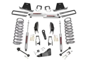Rough Country Suspension Lift Kit - 392.23 - 5-inch - Premium Shocks for Dodge - N2.0