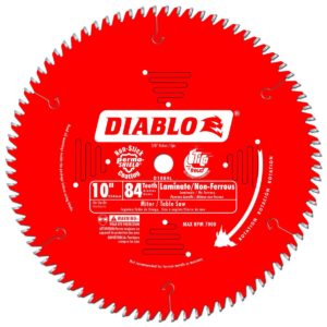Freud D1084L 10-Inch Diameter 84t TCG Saw Blade - one of the best circular saw blades for cutting laminate flooring