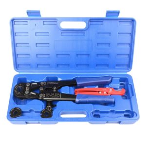 IWISS® F1807 PEX Pipe Crimping Tool Kit - one of the best PEX Crimp Tools